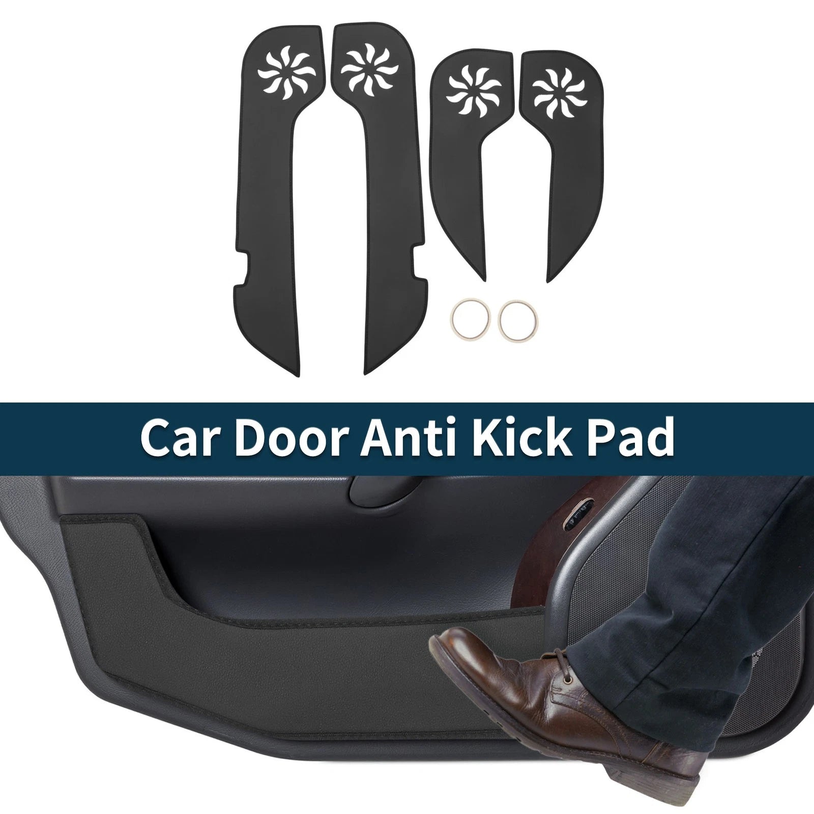 Car Door Anti Kick Pad Protector Sticker Set for Subaru Forester (2009–2012)