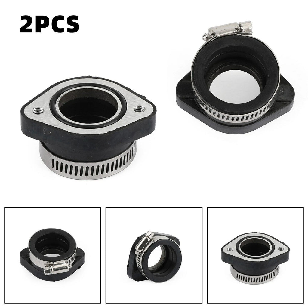 2X Intake Carb Boot Flange Manifold for 110 125 140 150 160cc Engine