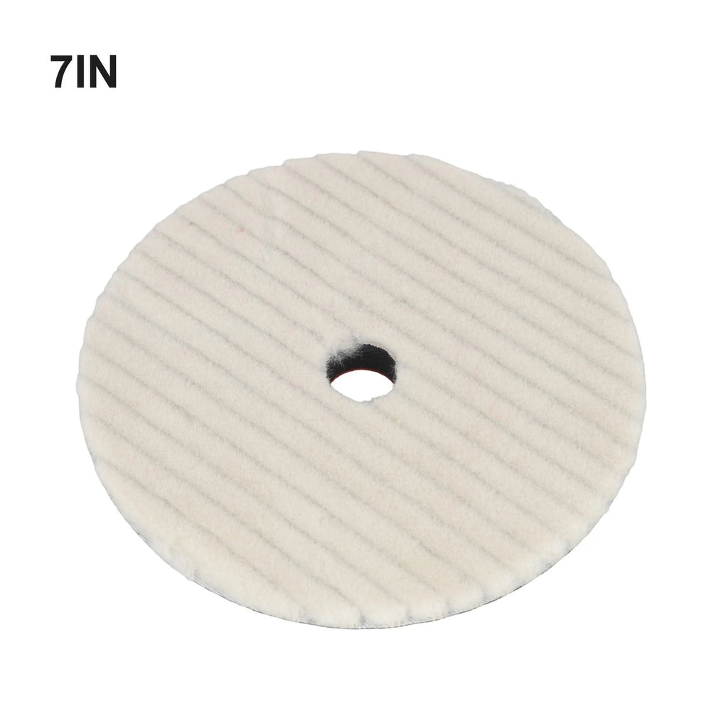 6" Wool Polishing Pad for Auto Detailing (Professional Use)
