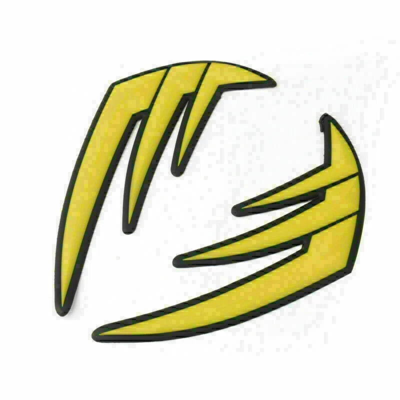 3D Tank Traction Pad for Universal Motorcycle (T9) - Yellow