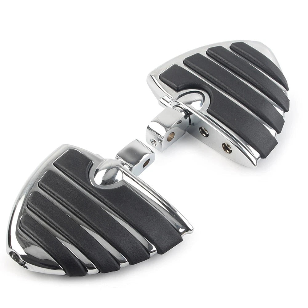 Chrome Rear Foot Pegs for Honda 750 Shadow Ace Aero Spirit RS (2000–2013)