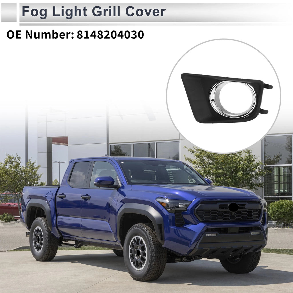 Front Left Fog Light Grill Replacement for Toyota Tacoma (2012–2015)