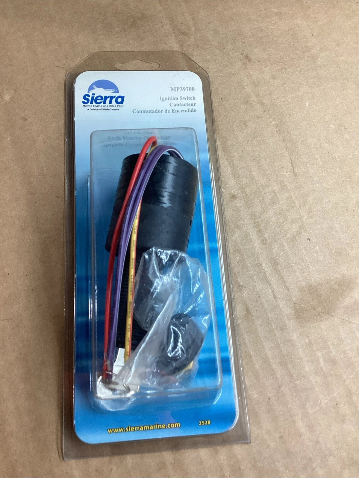 Ignition Switch for Sierra MP39700 (4 Position)