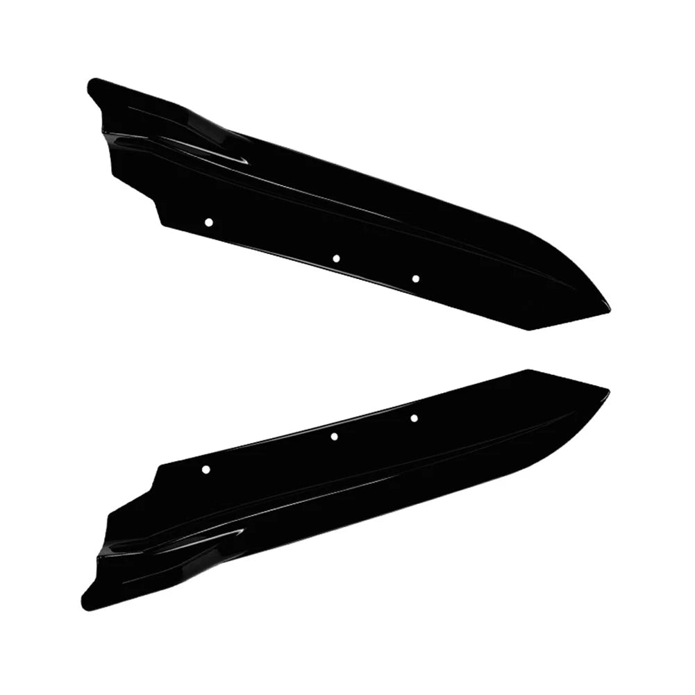 Pair Rear Bumper Side Corner Spoiler Protector For BMW 3 Series E90 2005-2012