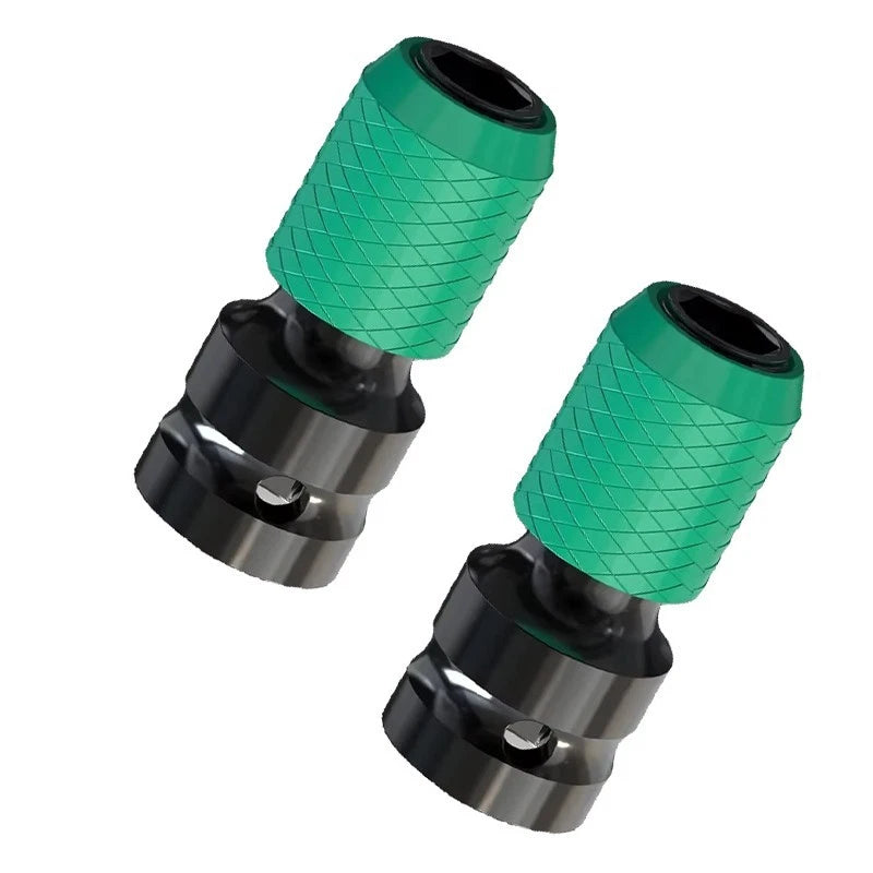 2X Impact Tool Adapter for Telescopic Conversion 1/2 to 1/4 Hex