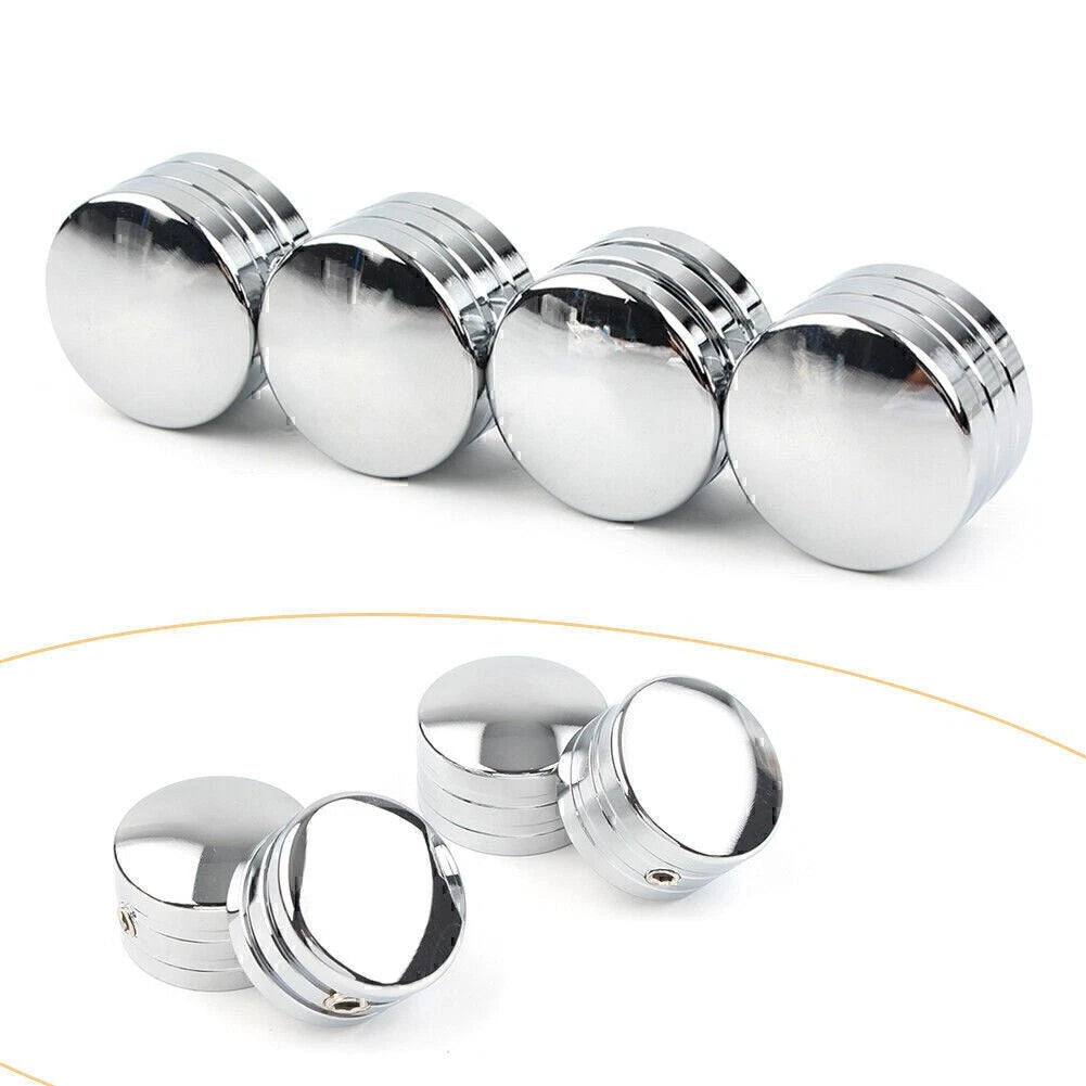 4pcs Chrome Spark Plug Head Bolt Cap Cover Plug for Harley Twin Cam 99-2017 cl