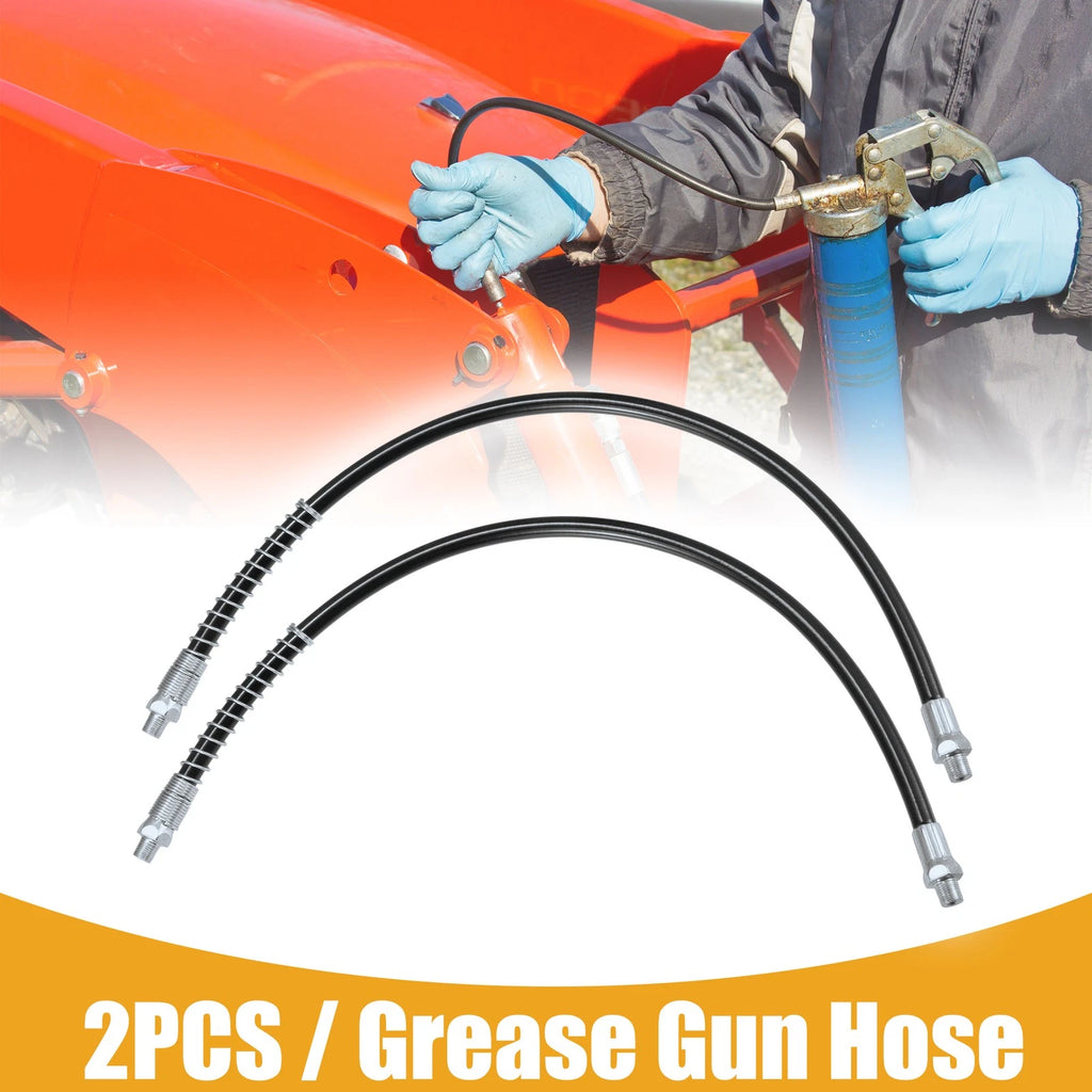 Trailer Grease Gun Flex Hose Extension 24 in 1/8 NPT for Universal (—)