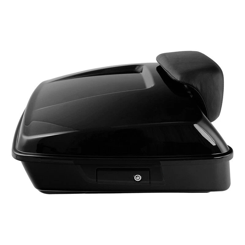 Chopped Trunk Backrest Solo Mount Rack for Harley Electra Glide FLHT (2014–2026)
