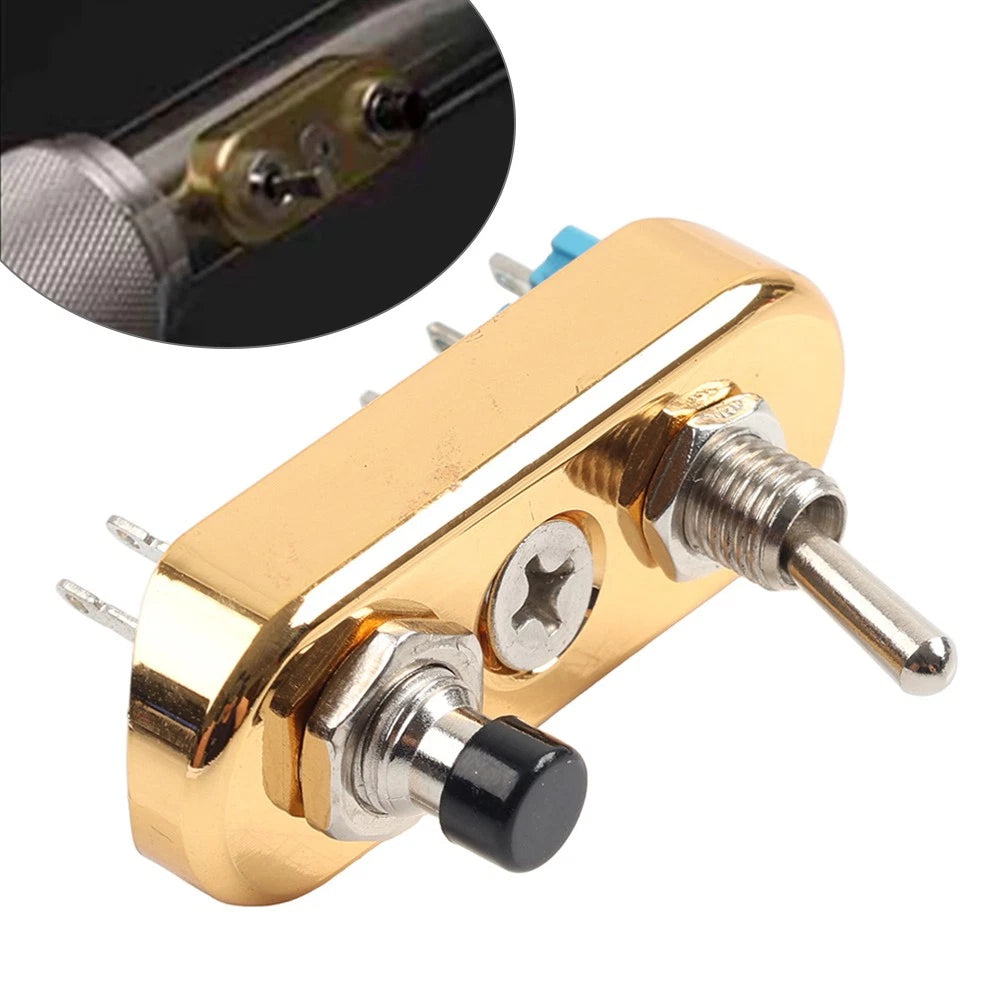 Toggle Push Button Switch for Harley Motorcycle (7/8" 1" Handlebar)