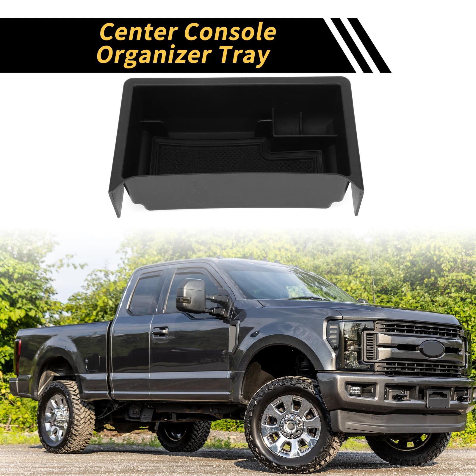 Center Console Organizer Insert Tray for Ford Maverick (2022–2024) Black