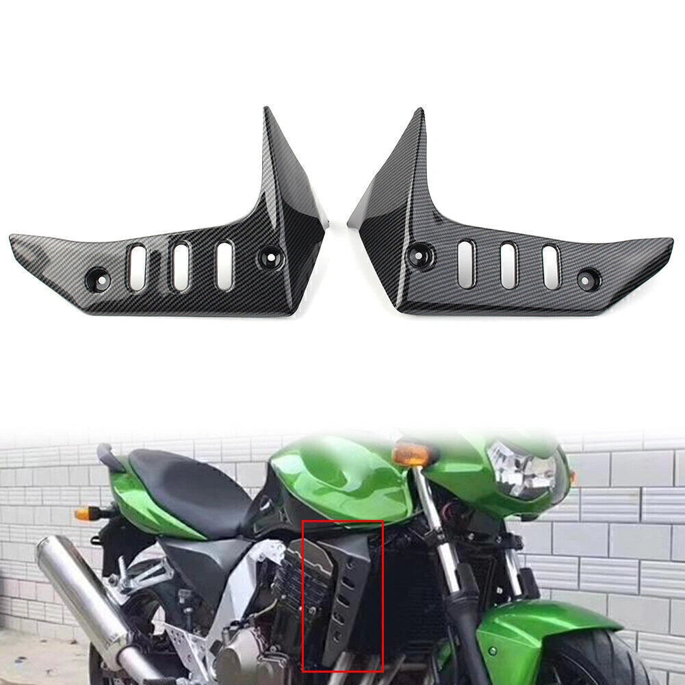 Side Cover Fairing Frame Protector for Kawasaki Z750 (2004–2007) Carbon