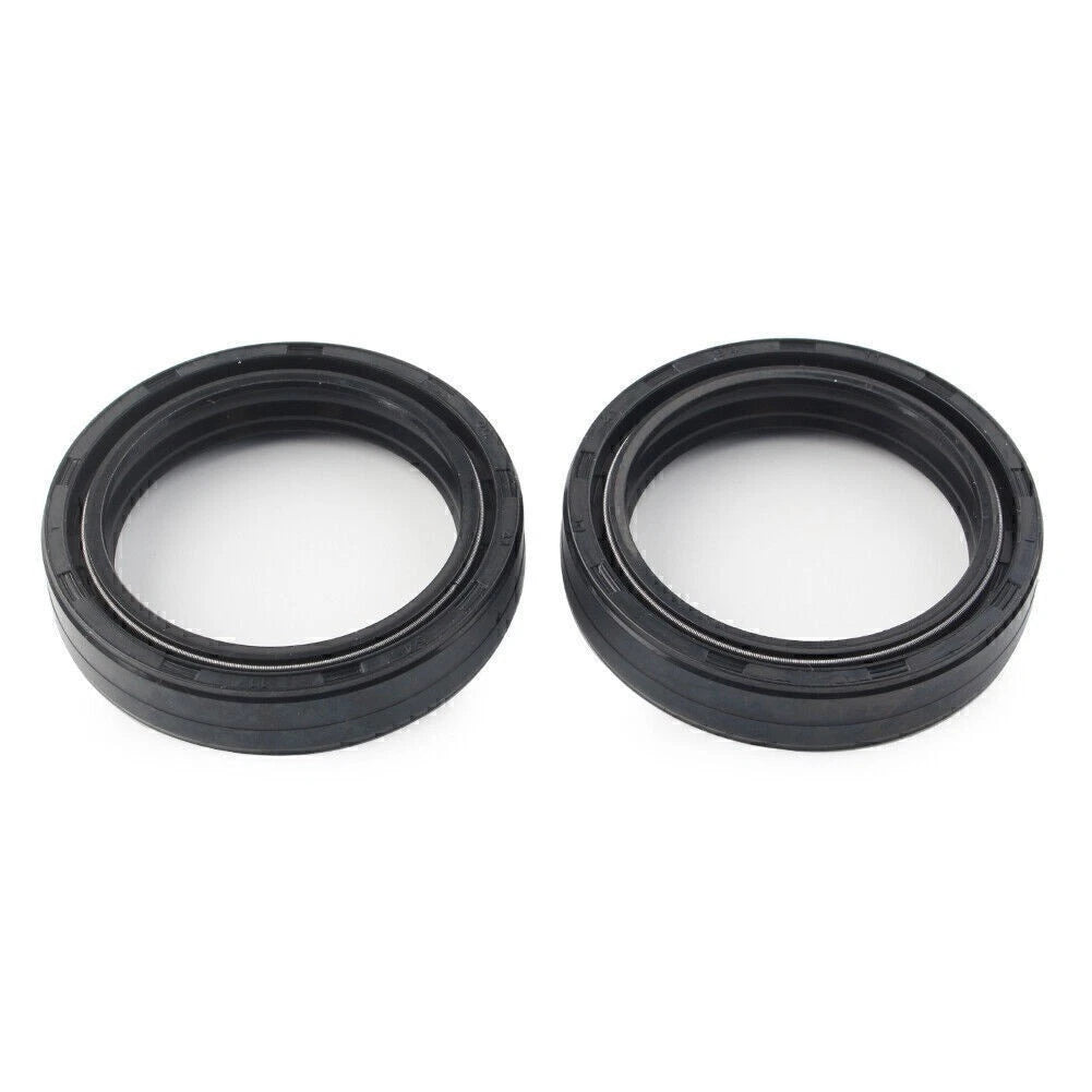 2X Front Fork Damper Shock Absorber Dust Oil Seal for Motorcycle