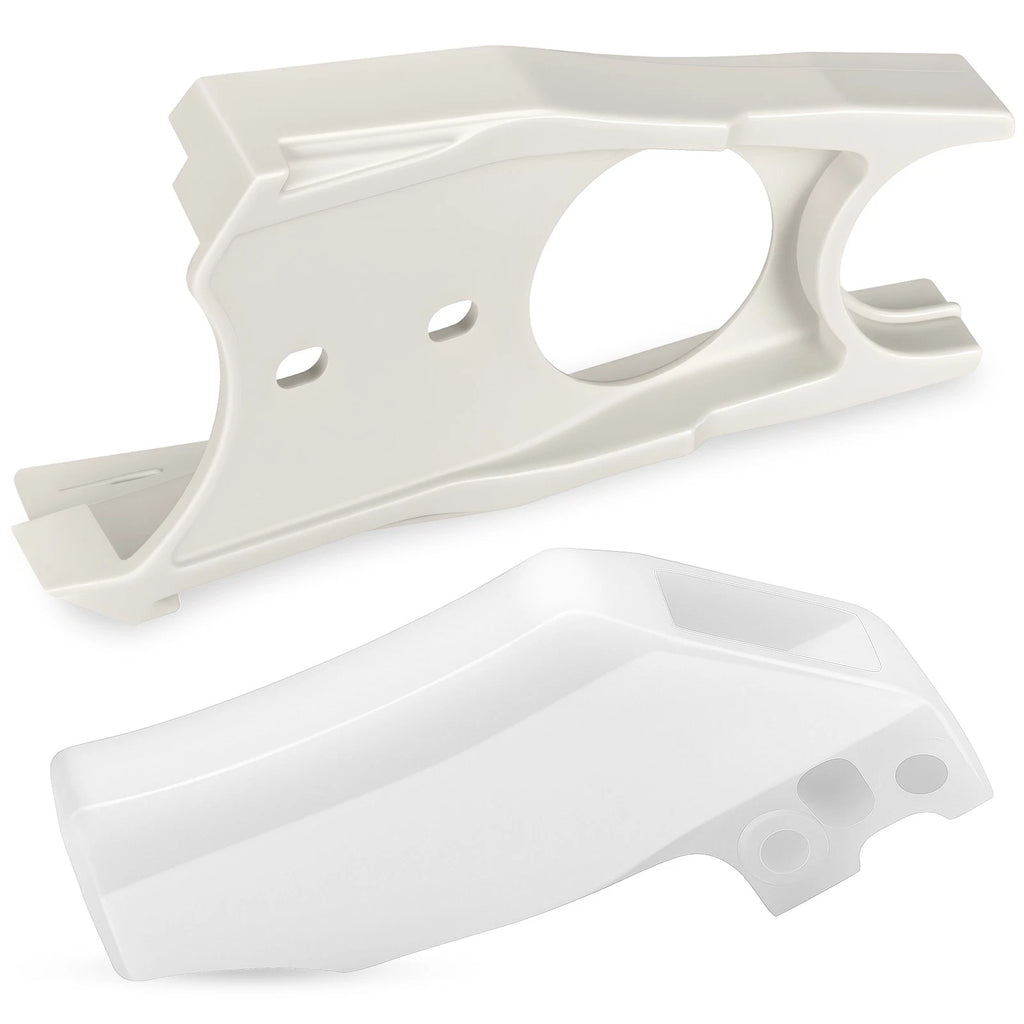 Swing Arm Guard Seal w/ Chain Guide for Yamaha YZ125 YZ250 YZ490 (1986–1990)