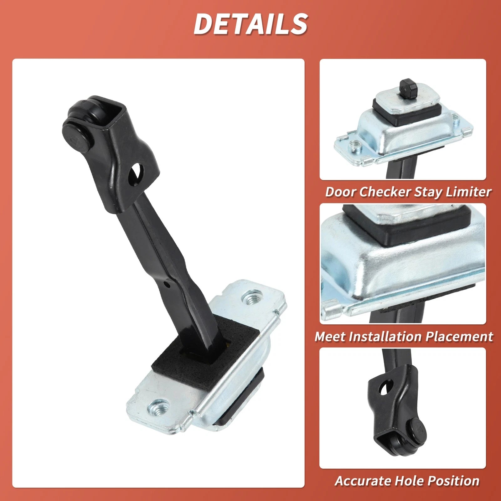 Front Left Door Check Strap for Hyundai IX25 (2014–2019) No.79380C9000