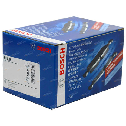 Set of 4 Bosch Front Disc Brake Pads for Mitsubishi Mirage CE (1996–2003)