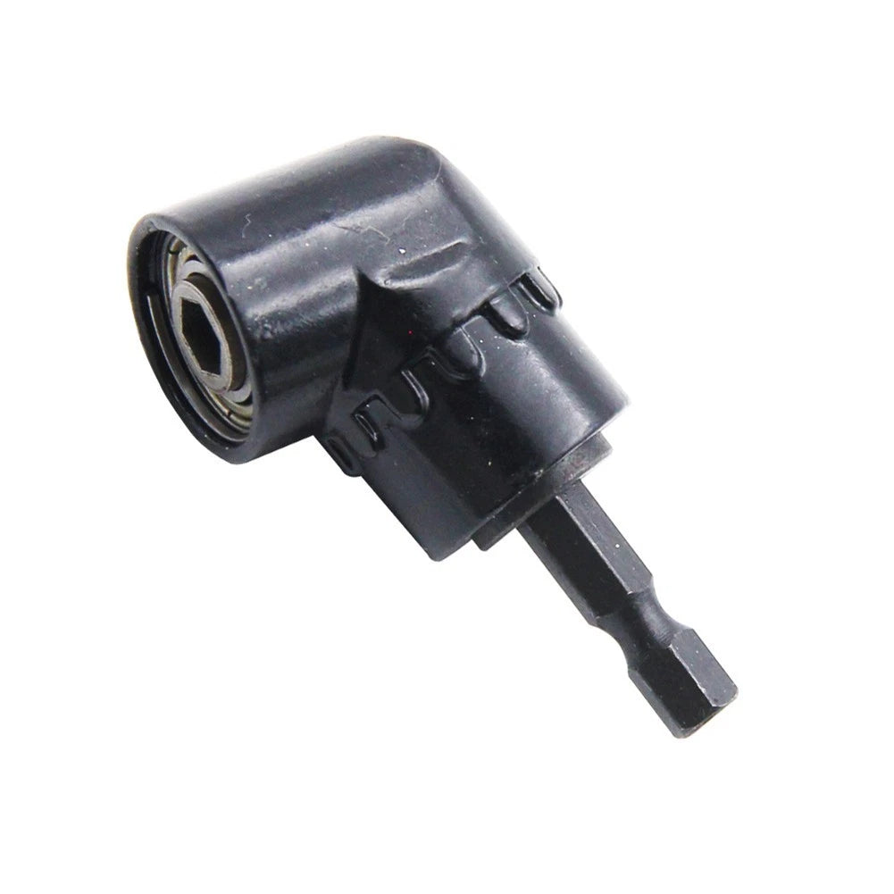 Right Angle Drill Adapter for Chrome-Vanadium Steel 1/4 Hex Shank (105°)