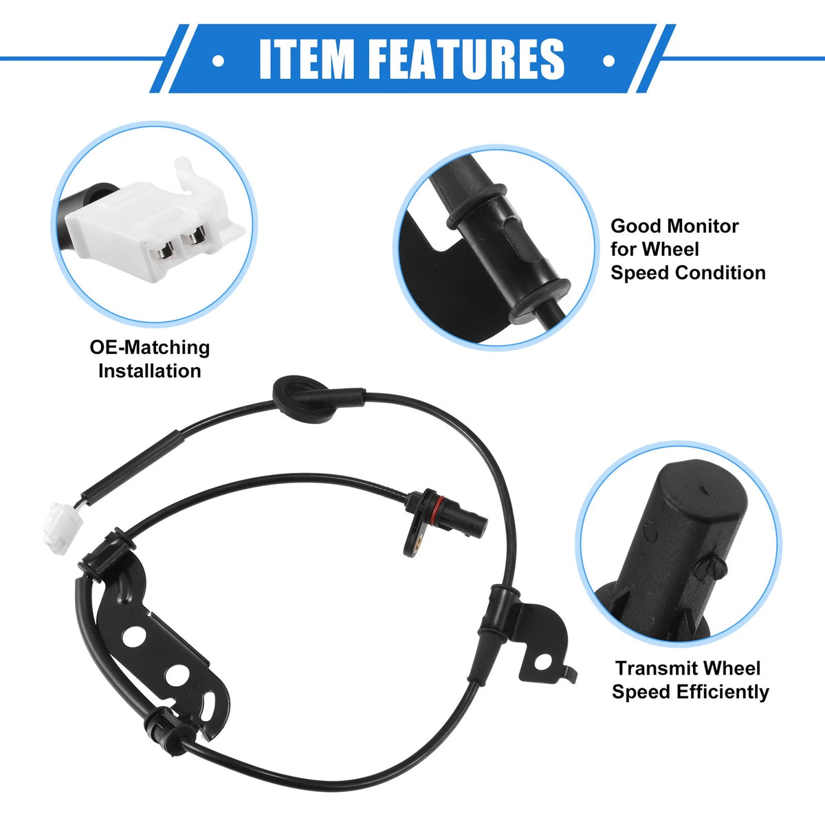 ABS Wheel Speed Sensor for Kia Optima (2011–2015) Rear Right No. 59930-2T000