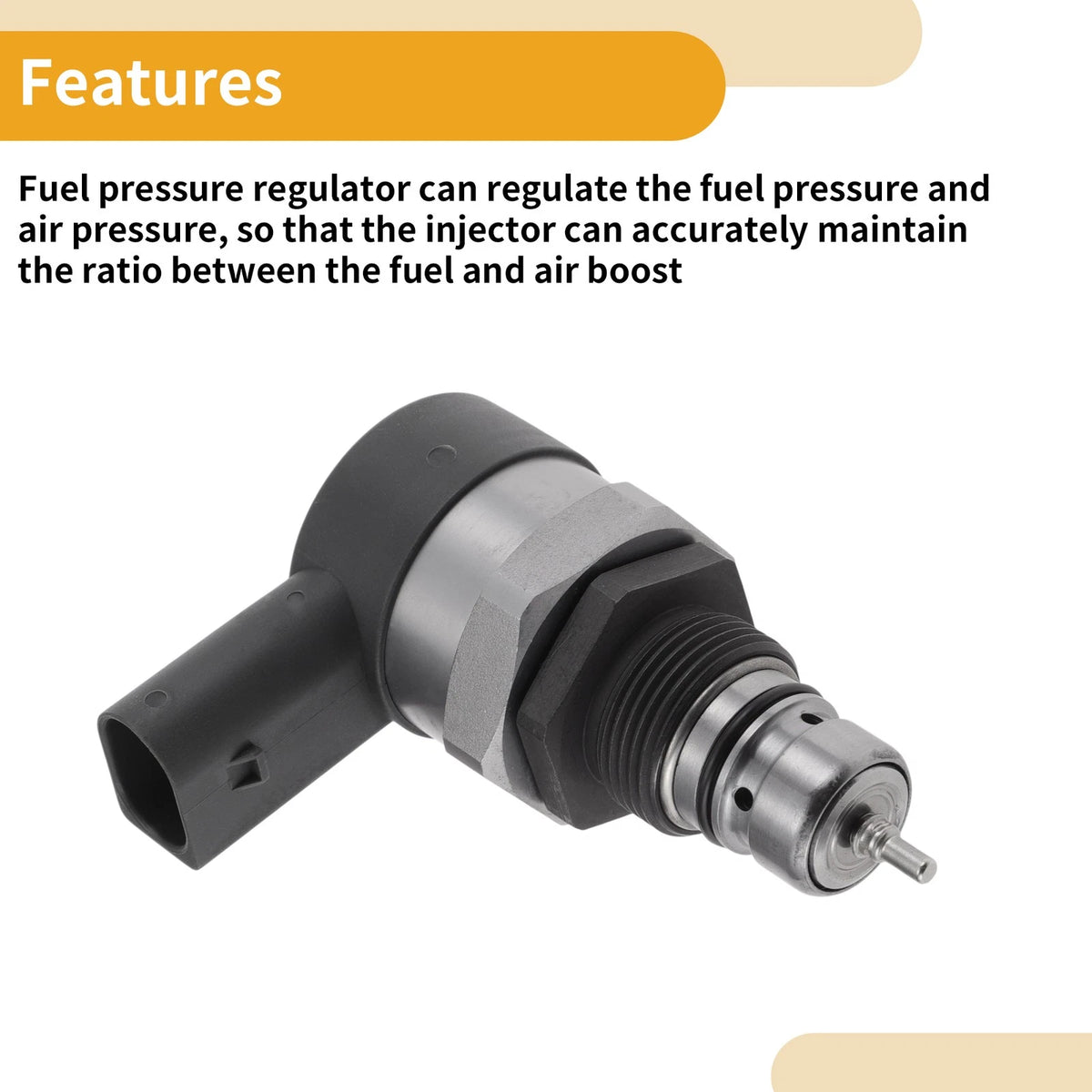 Fuel Pressure Regulator No. 057130764H for Audi A3 (2000–2003) 20-70 Psi