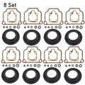 Set of 8 Carburetor Repair Kits for BMW R65 R75 R80 R90 (BING CV 32mm)