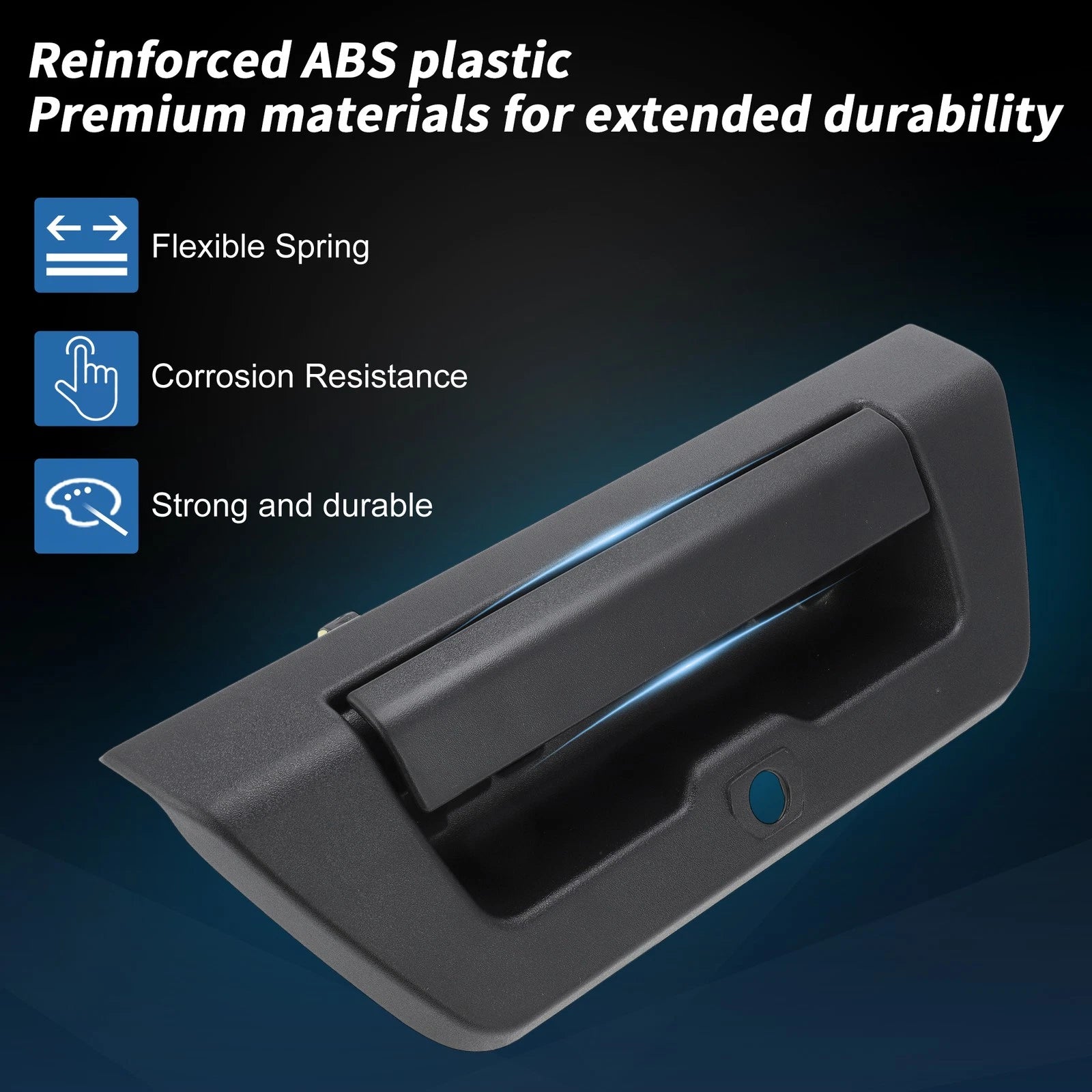 Tailgate Handle w/Backup Camera Hole for Ford F-150 (2015–2017) FL3Z9943400