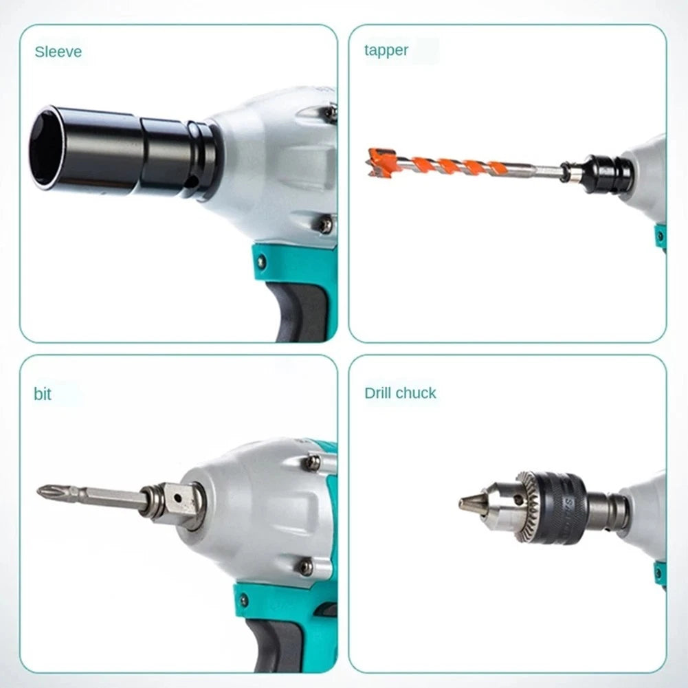 Electric Wrench Shaft Socket Set for Cordless Tools (18V)