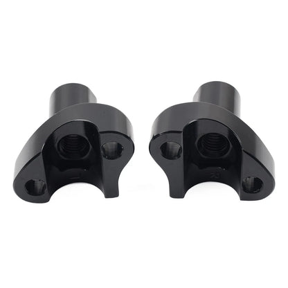 2" Straight Handlebar Risers for Harley Dyna Sportster Softail (1" Bar)