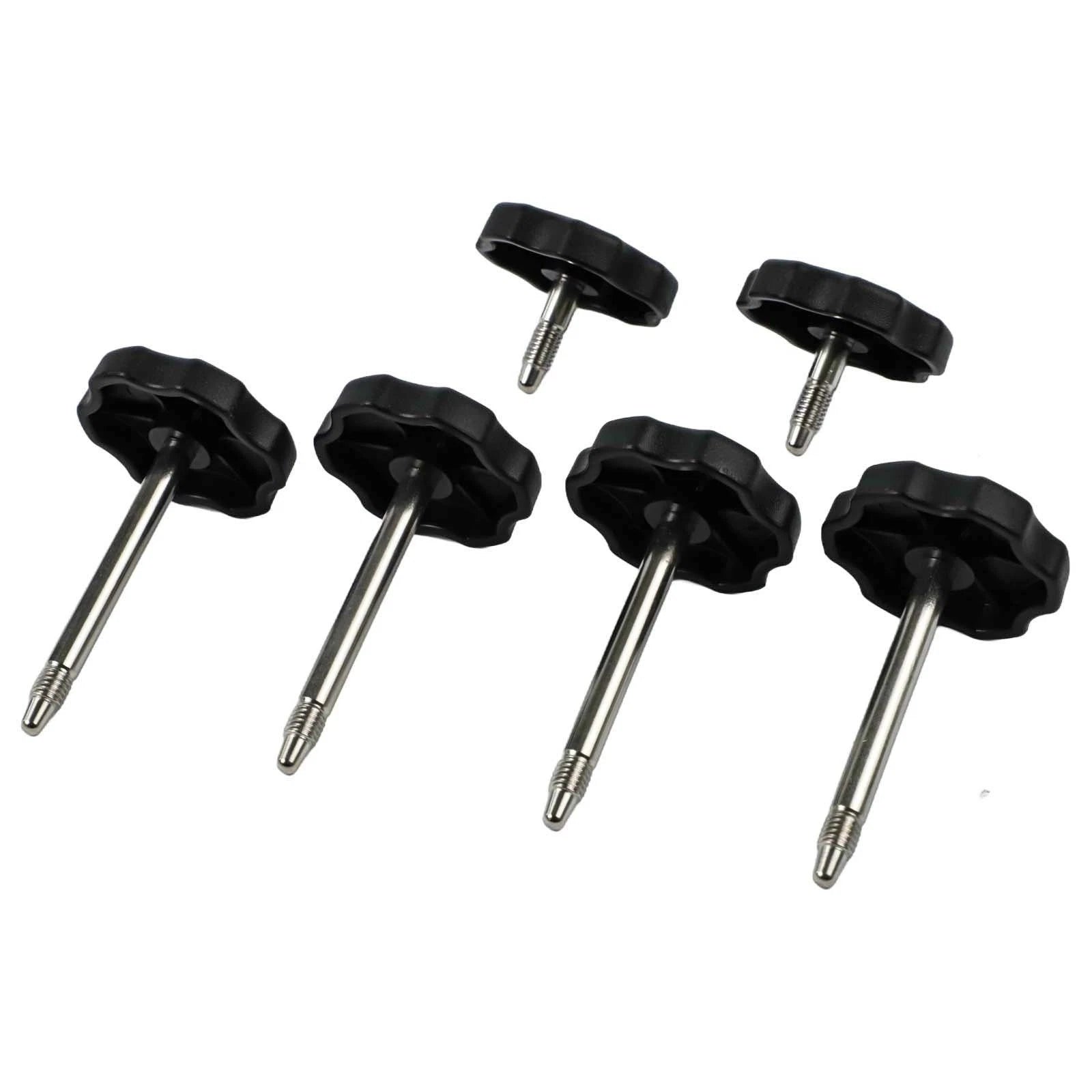 Set of 6 Window Frame Surround Knobs for Jeep Wrangler JK (2007–2018)