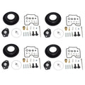 4X Carburetor Repair Kit for Suzuki DRZ400E DRZ400S DRZ400SM (2000–2023)