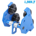 Adjustable Push Beam Flange Manual Trolley for (1100lbs Capacity)