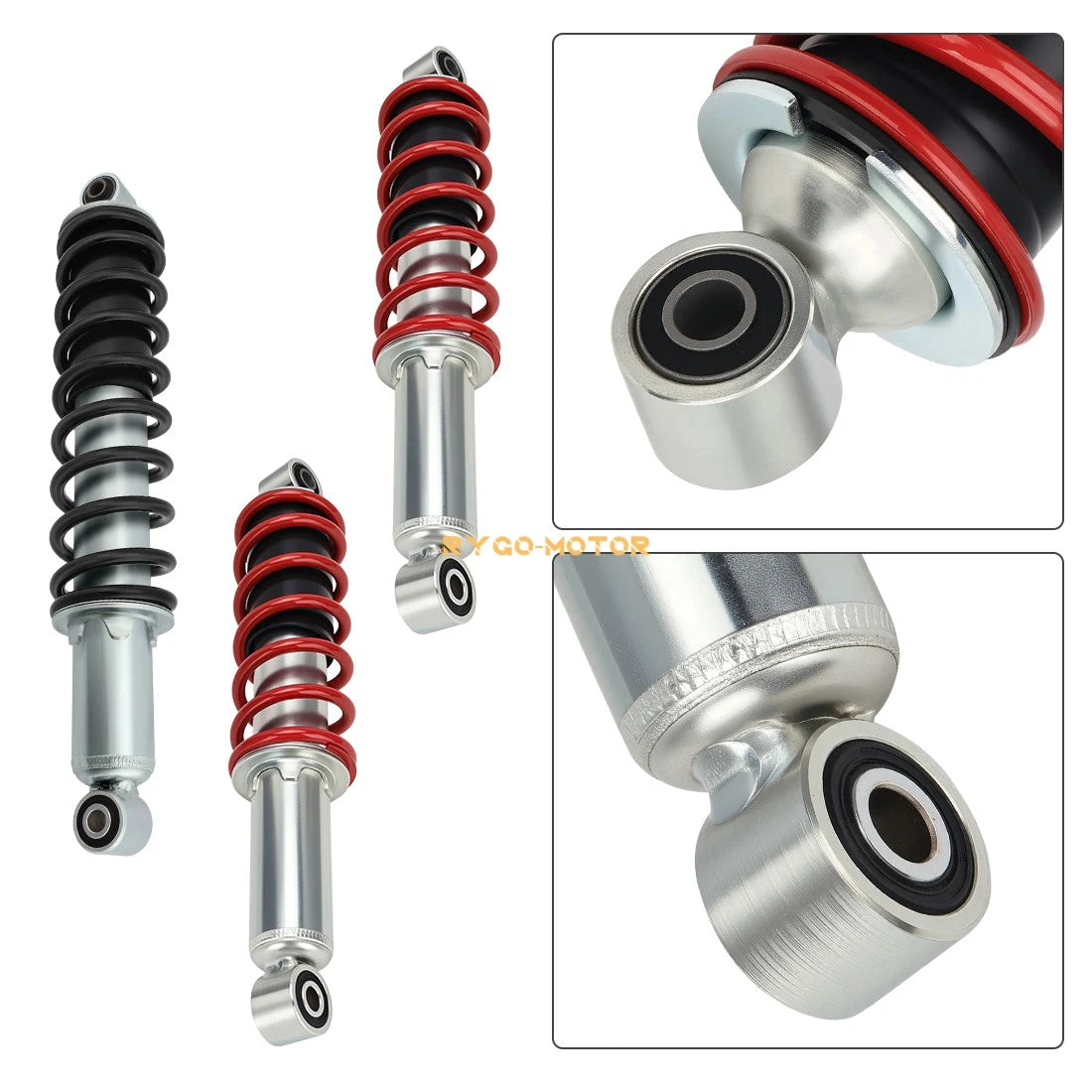 Front & Rear Shocks Absorber for Honda Sportrax TRX250EX TRX250X (2001–2009) 51400-HN6-A00