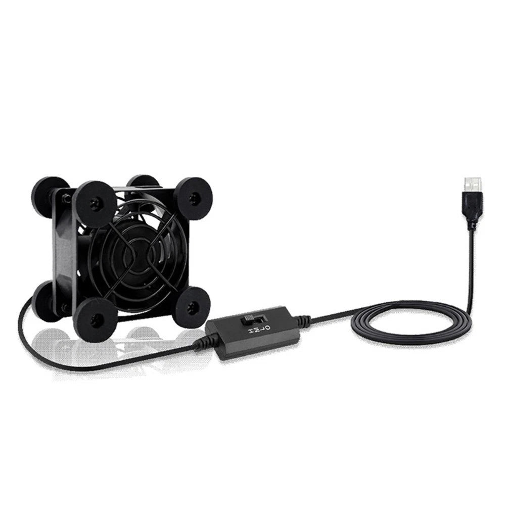 USB Fan 5V with 3 Speed Settings for Routers and PCs