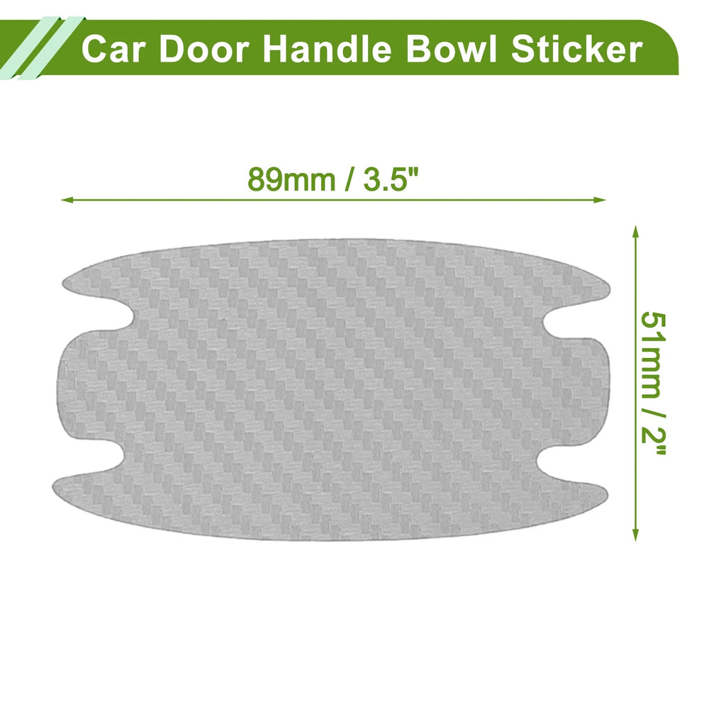 Car Door Cup Protector Sticker for Universal Vehicles (51x89mm)
