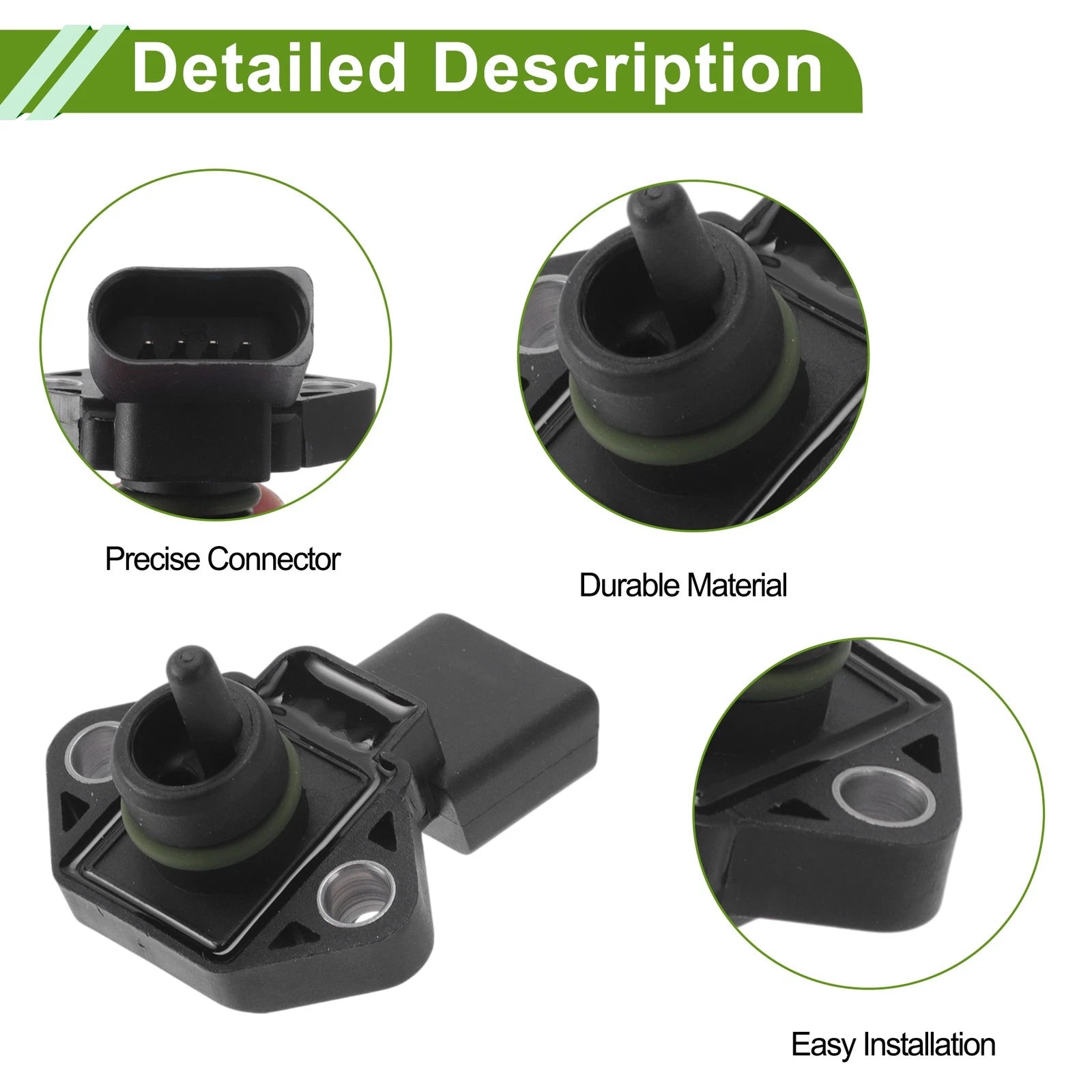 MAP Sensor No.038906051 for Audi A6 C5 Saloon 1.8 T (1997–2005)