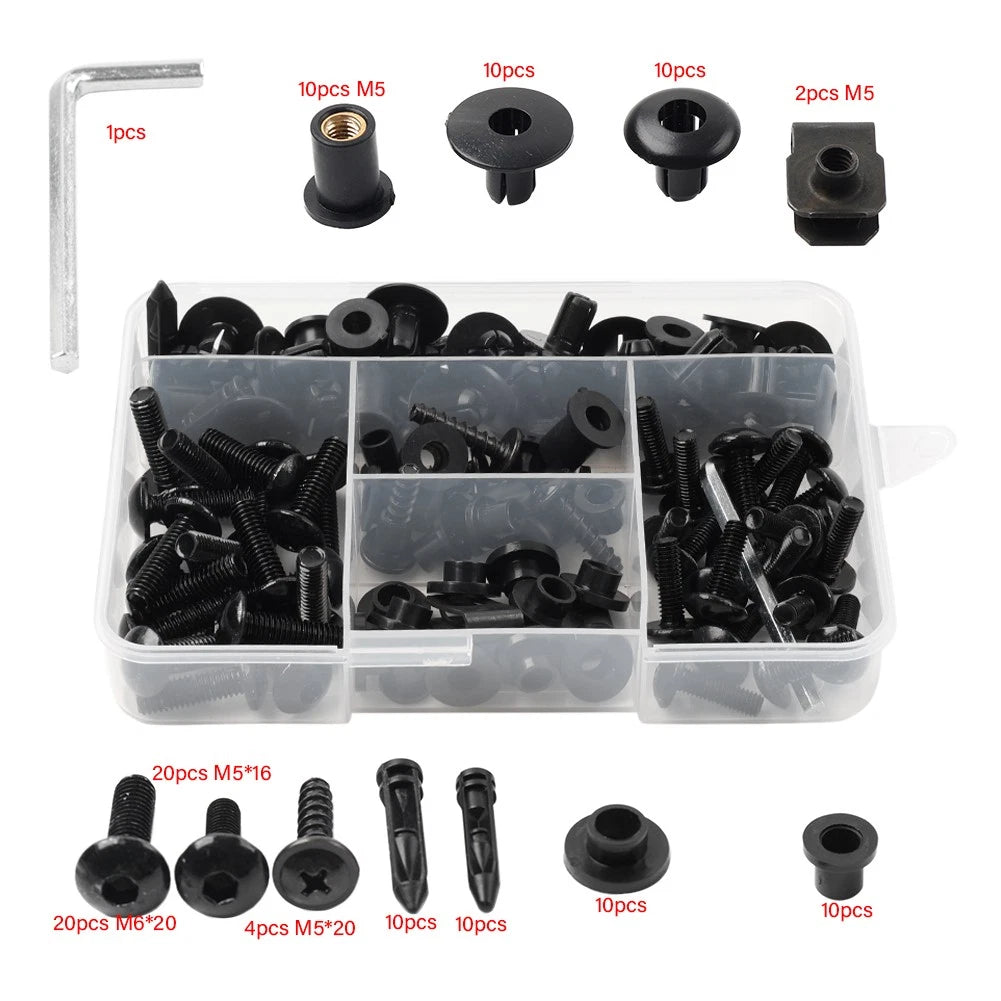Screws Fairing Bolts Kit for Honda Grom 125 MSX125 (2014–2018)