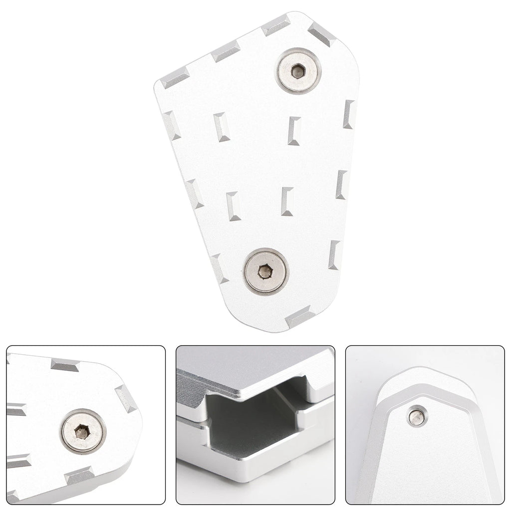 Brake Foot Pedal Enlarger Pad CNC Silver for Ducati Multistrada 950 1200 1260