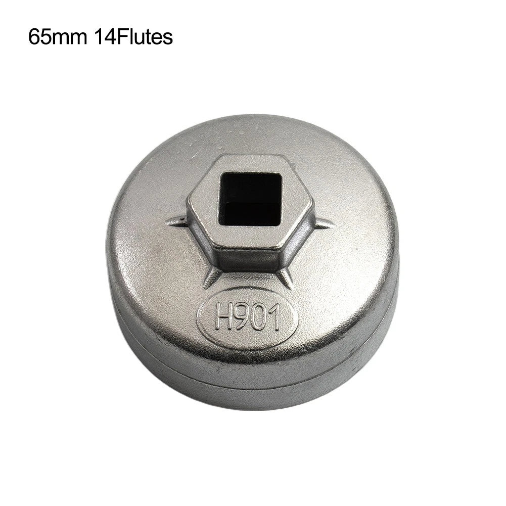 Oil Filter Wrench for Universal Use (14 Flutes, 3/8 Inch)