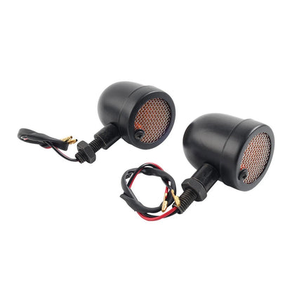 Motorcycle Grill Flasher Amber Bulb Turn Signal Indicator Light Lamp For Suzuki