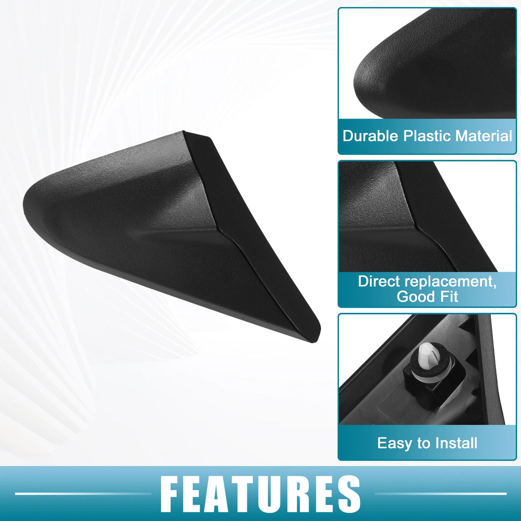 1 Pair Mirror Triangle Fender Cover for Chevrolet Sonic (2012–2020)