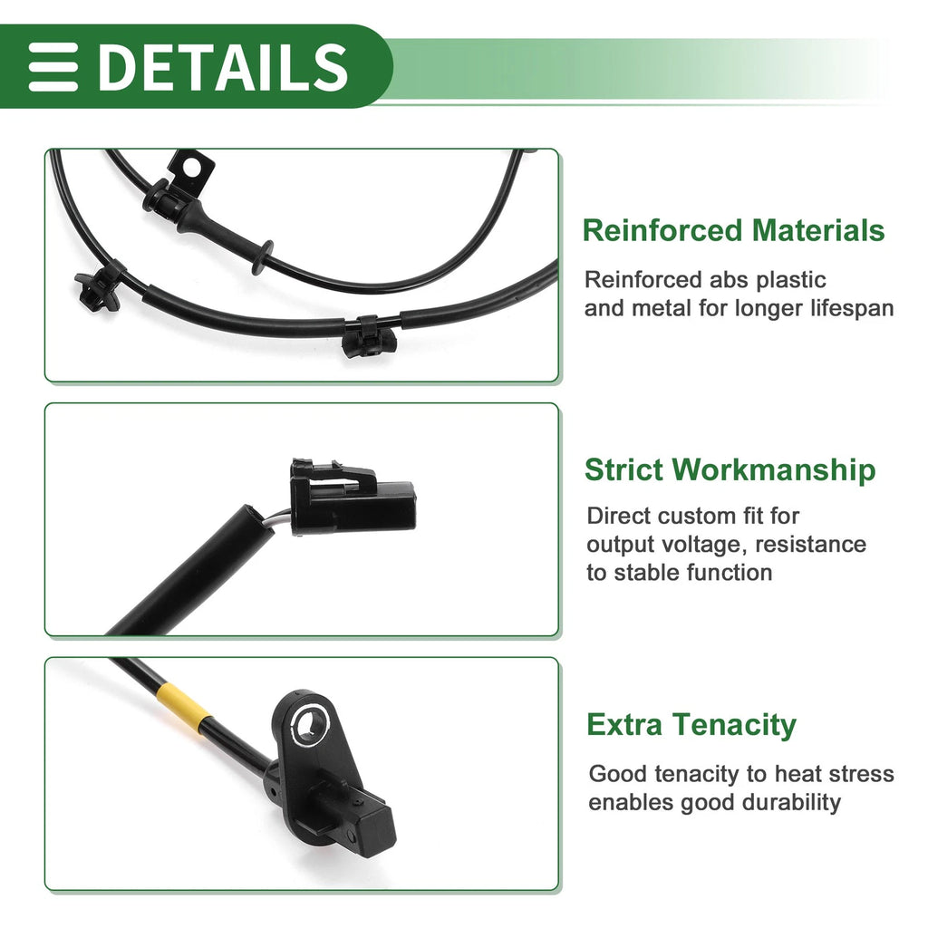 ABS Wheel Speed Sensor Replacement for Hyundai Elantra (2012–2016)