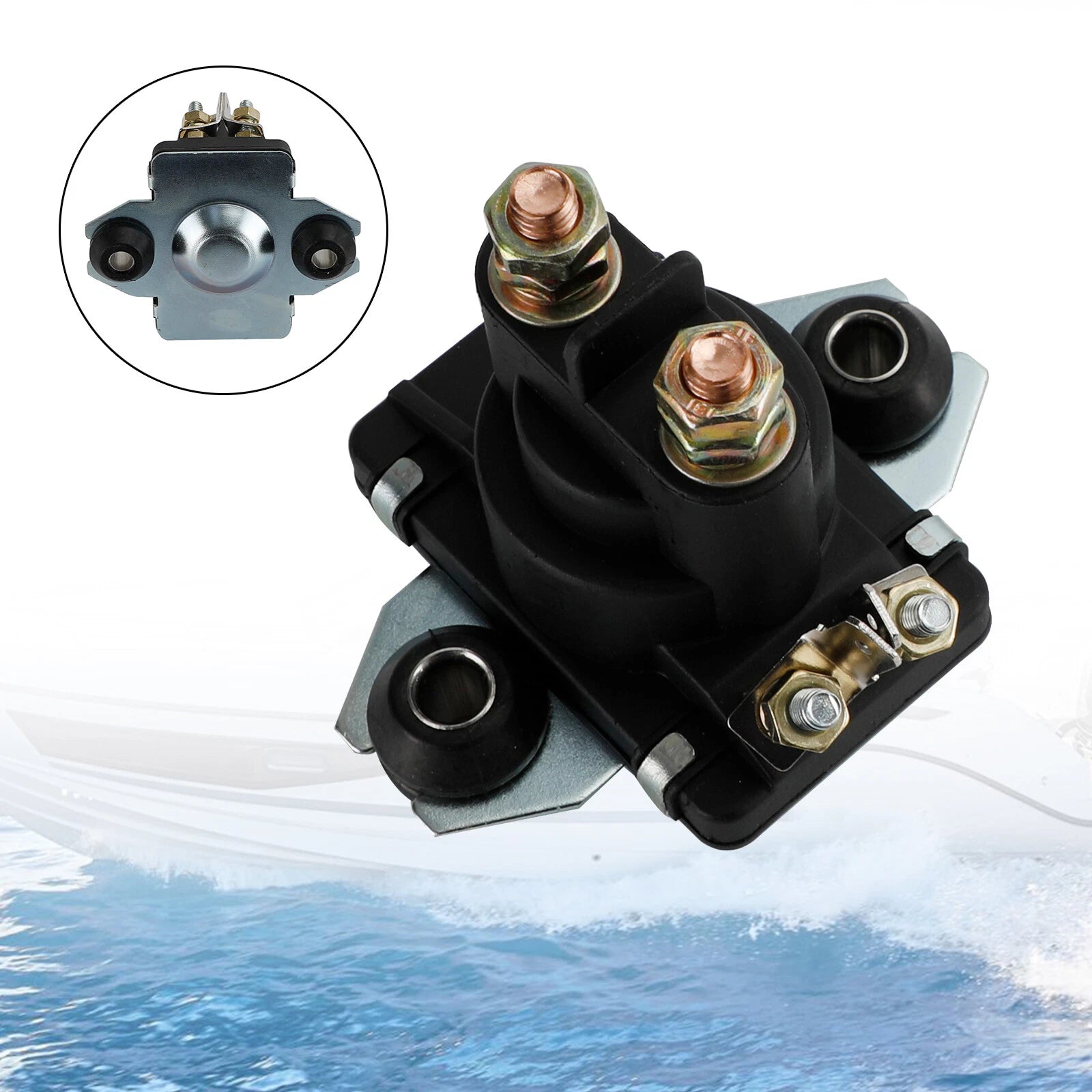 Starter Solenoid Relay for Mercury Marine (1989–1999) Yamaha (1990–1999) 89-818997A1 65W-81941-00-00