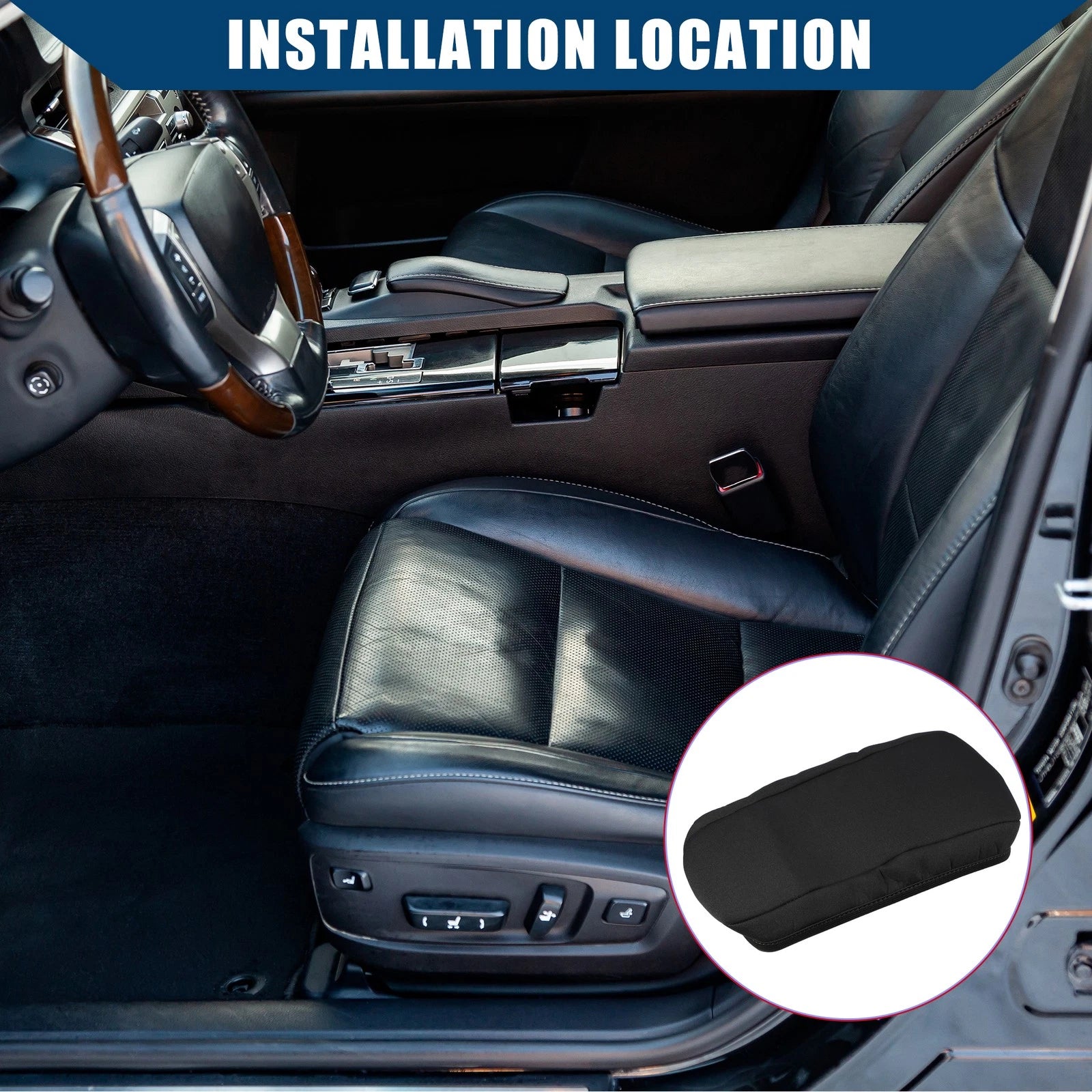 Center Console Armrest Covers Replacement for Volkswagen Jetta (2012–2018)