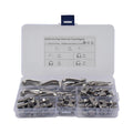 30PCS M6 Wire Rope Fixed Clamps with Triangular Ring Auto Mount Accessories