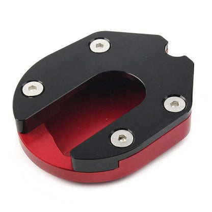 Side Stand Extension Pad Red for Honda Forza 125 250 300 350 (2018–2021)