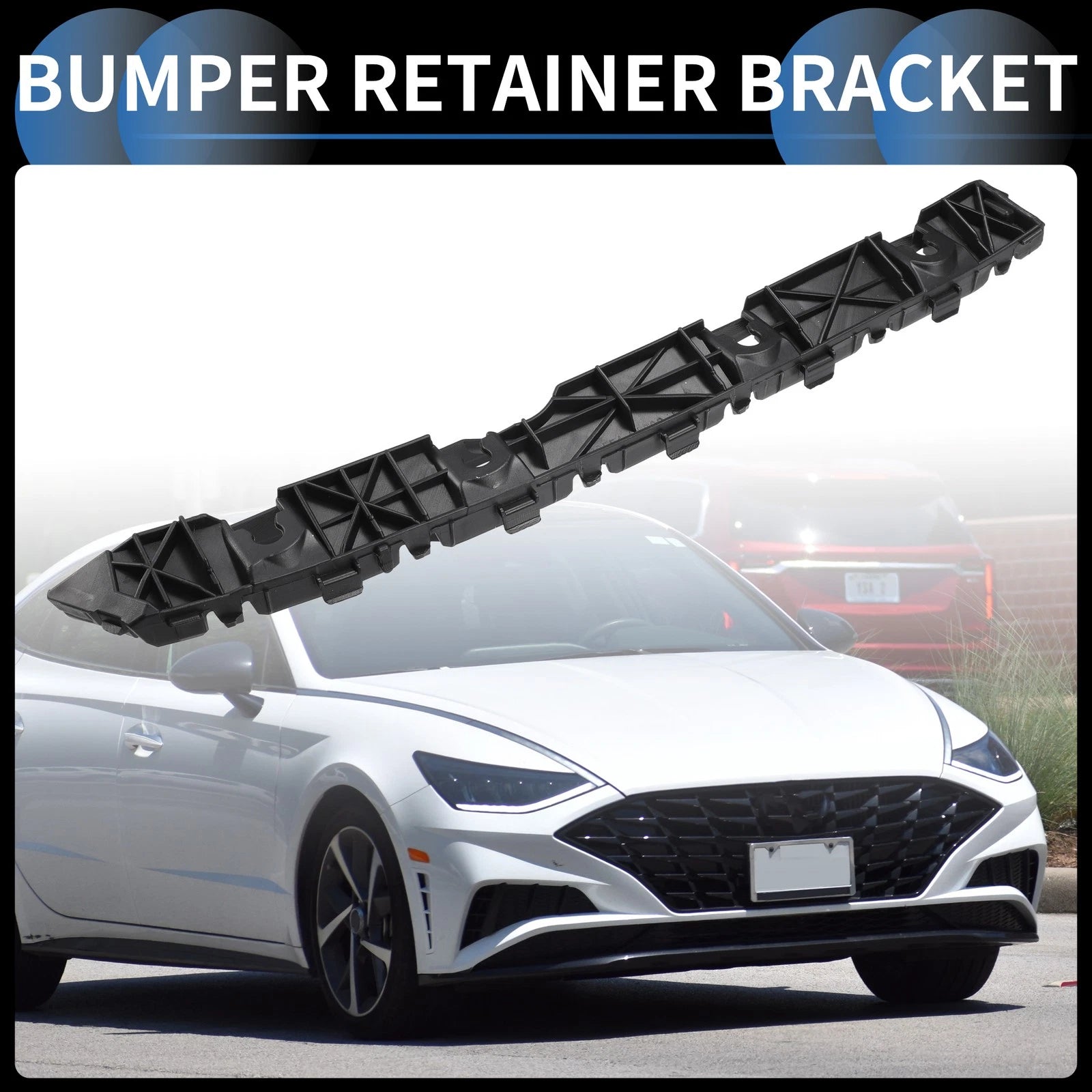 Right Rear Bumper Retainer Bracket for Hyundai Elantra (2021–2023)