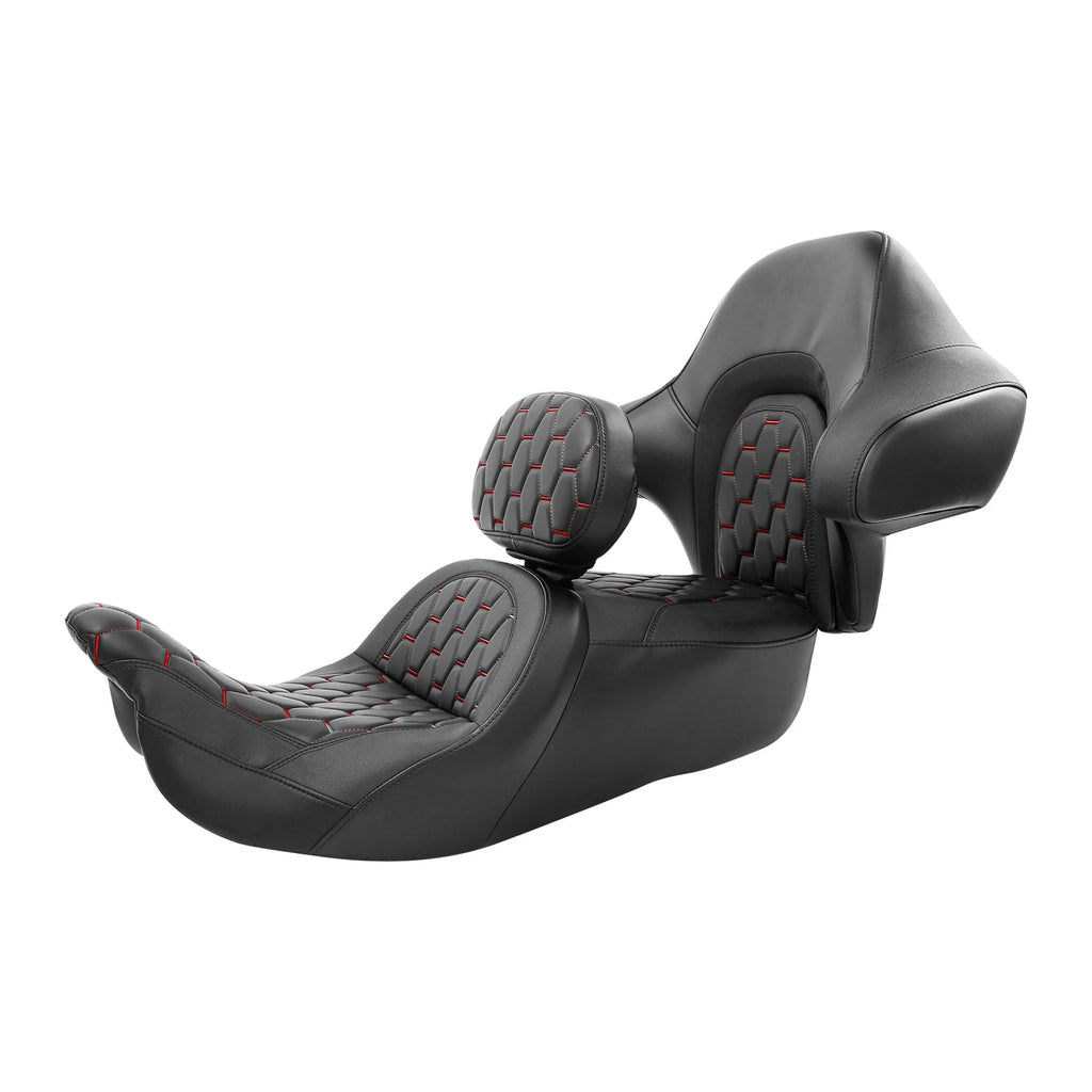 Driver Passenger Seat Backrest for Harley Electra Road Glide (2014–2023)