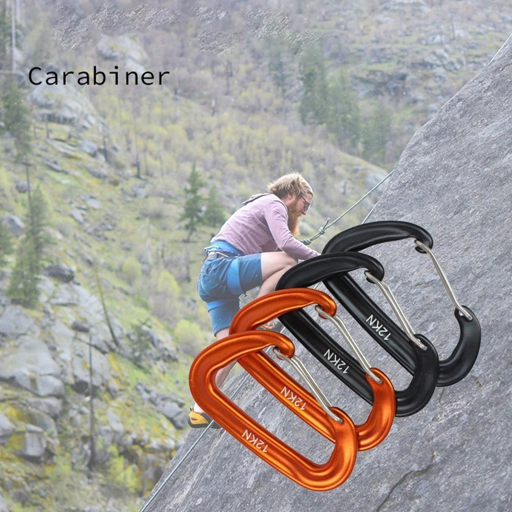 D Shape Clip for Climbing (8x5cm)