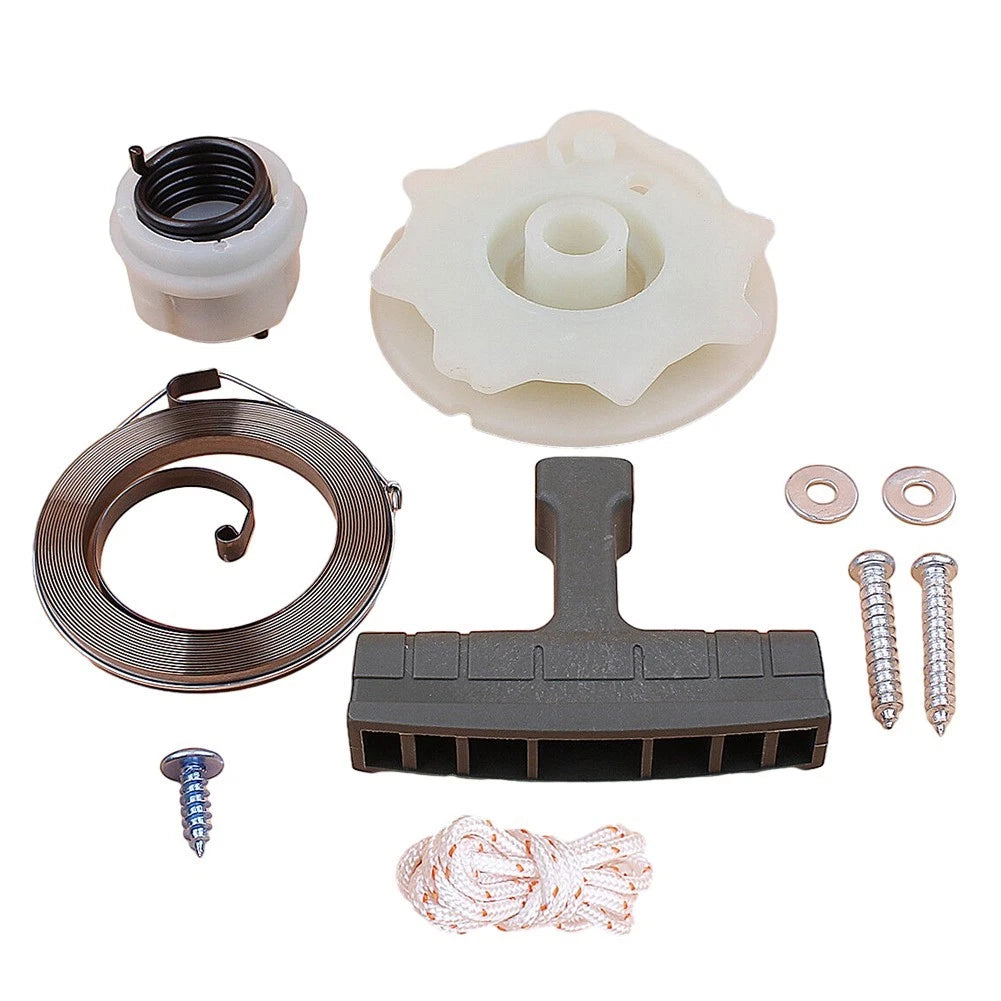 Recoil Starter Handle Pulley Spring for 137 142 235 240 235E 236 Chainsaws
