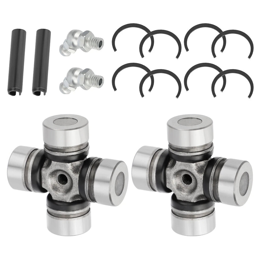 Set of 2 Front Prop Shaft U-Joints for Polaris Xplorer 500 400 250 Xpedition 425 325