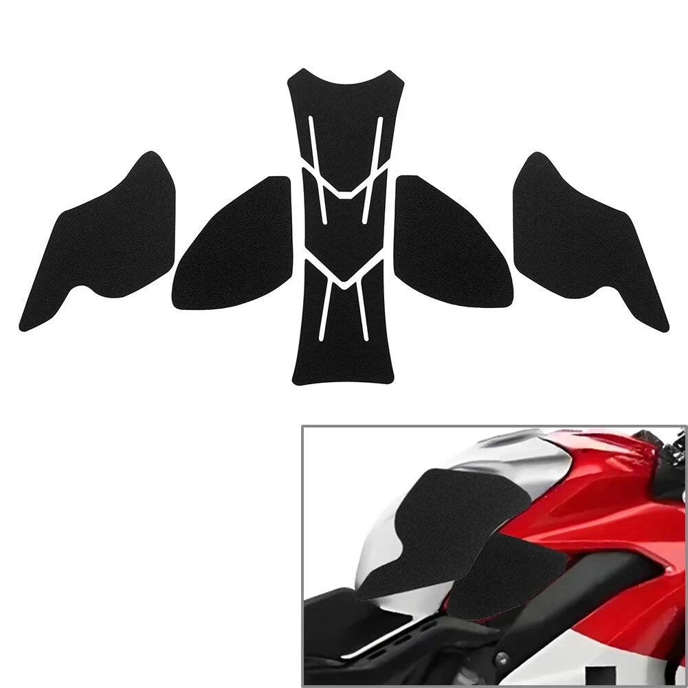 Traction Side Pad Gas Knee Grip Protector Sticker for Ducati V4 V4S V4R (2017–2022)