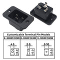 C20 Locking Connector Socket 20A 250VAC for Battery Management Systems
